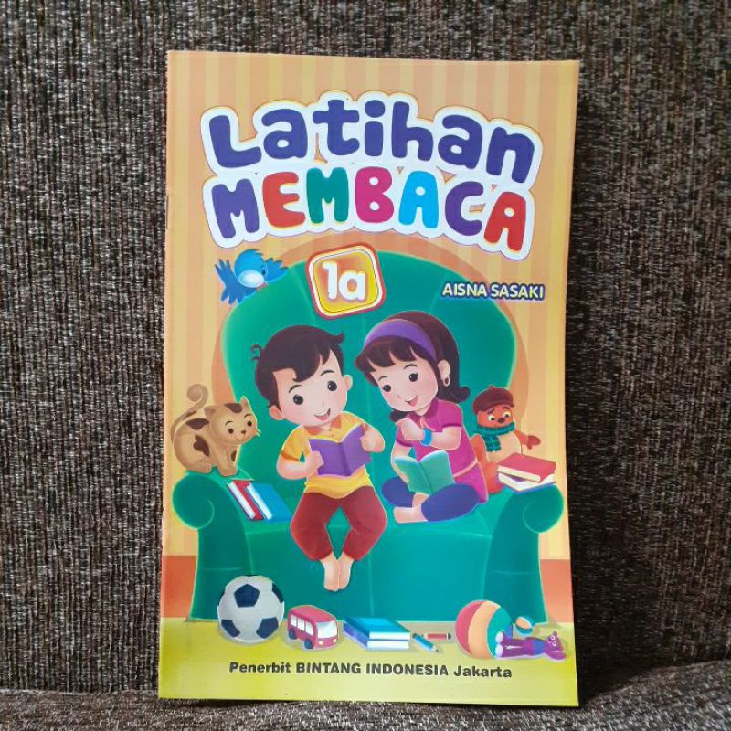 Buku Anak Latihan Membaca 1a untuk PAUD TK