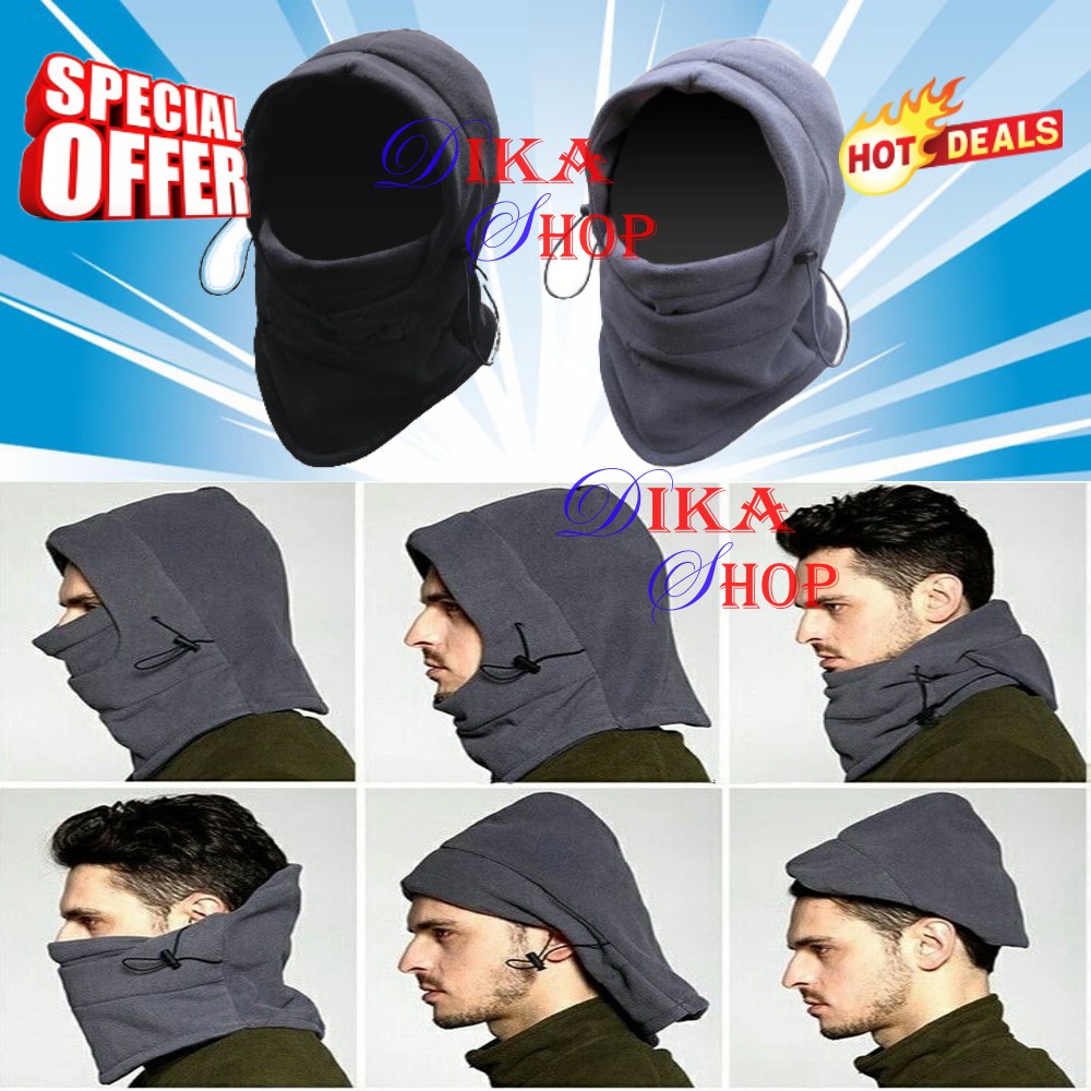 Masker Polar 6in1 Full Face Multifungsi