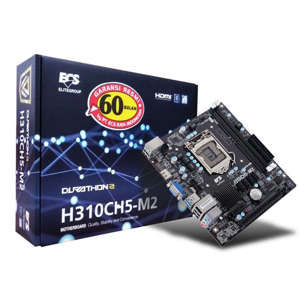 MOTHERBOARD ECS H310CH5 M7 LGA1151