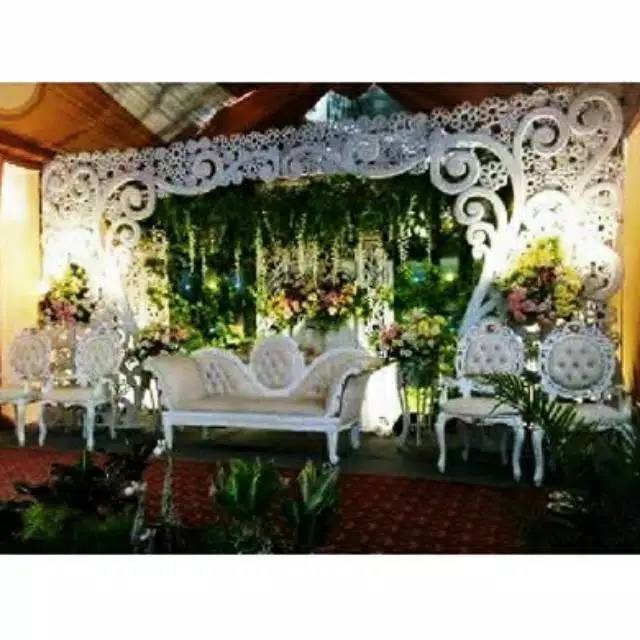 Ukiran pelaminan spon seroja