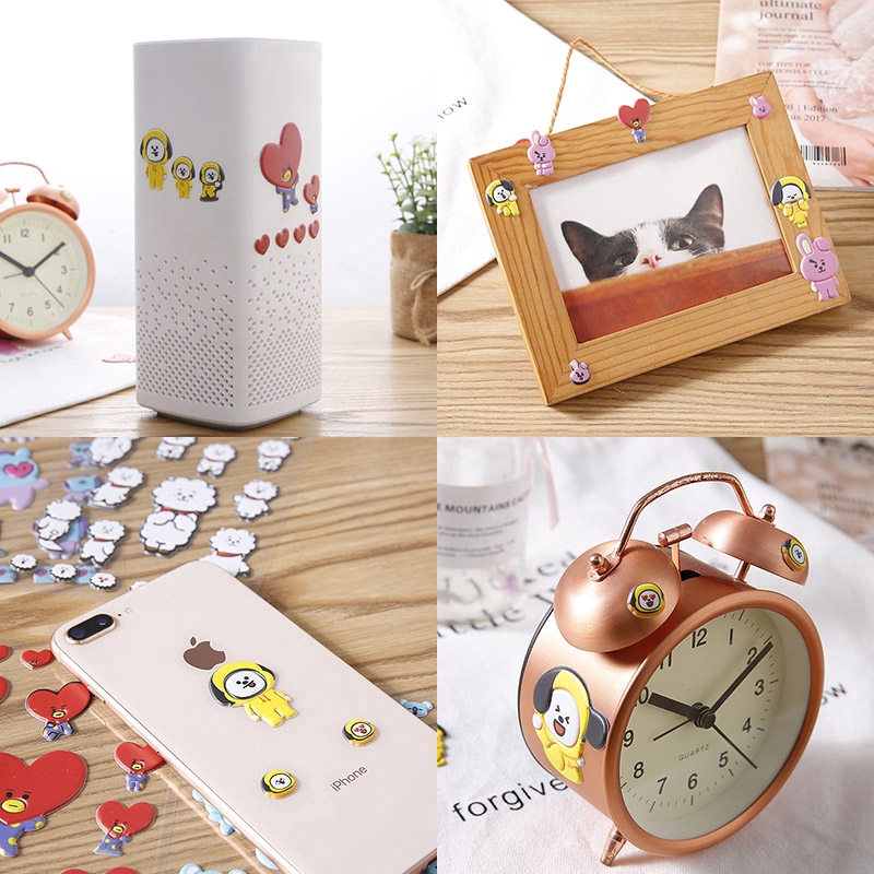 

460 Sticker 3D Karakter KPOP Korea / Tempelan Sticker Cartoon / Stiker Dekorasi