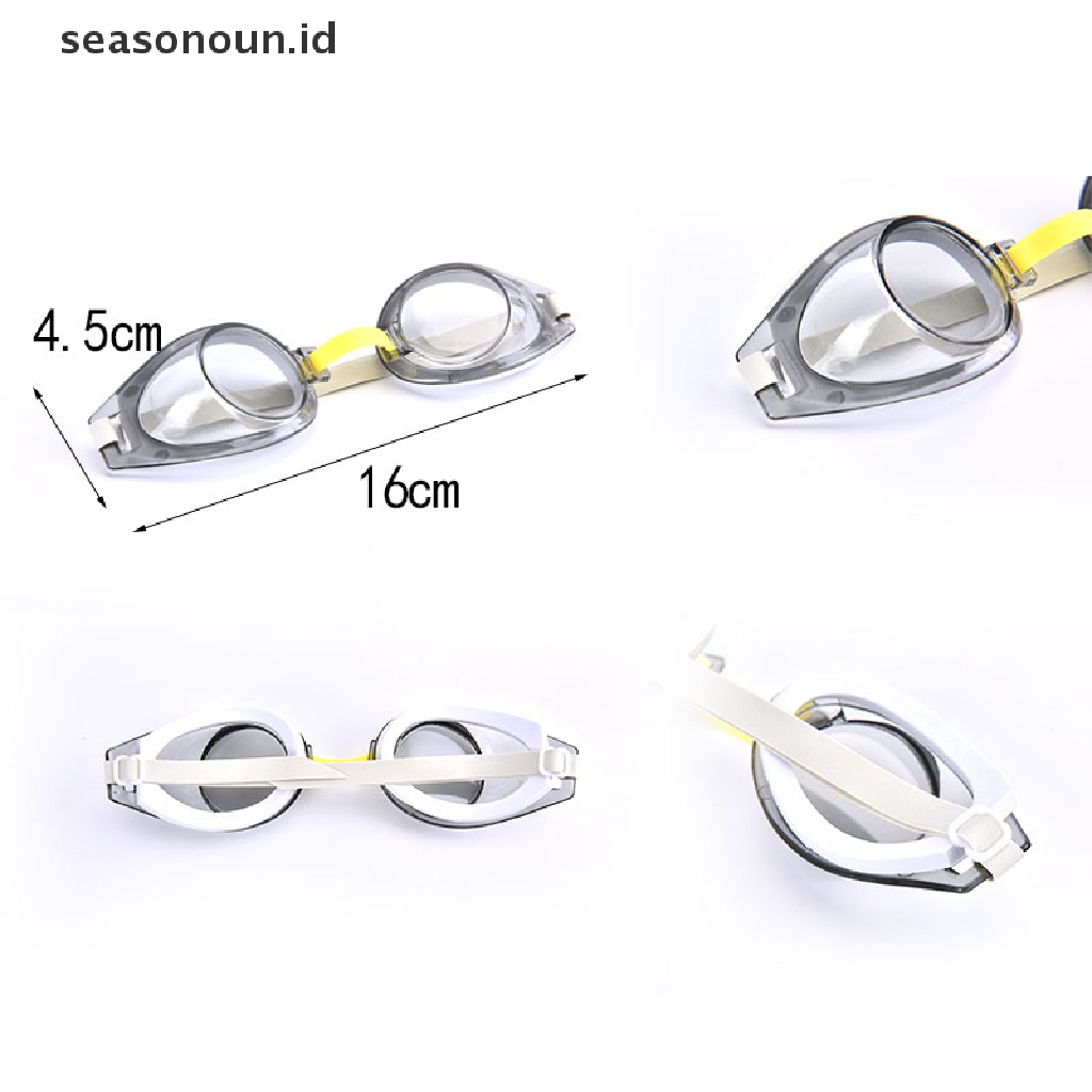 (seasonoun) Kacamata Renang Anak Adjustable Bahan Silikon Anti Air / Kabut