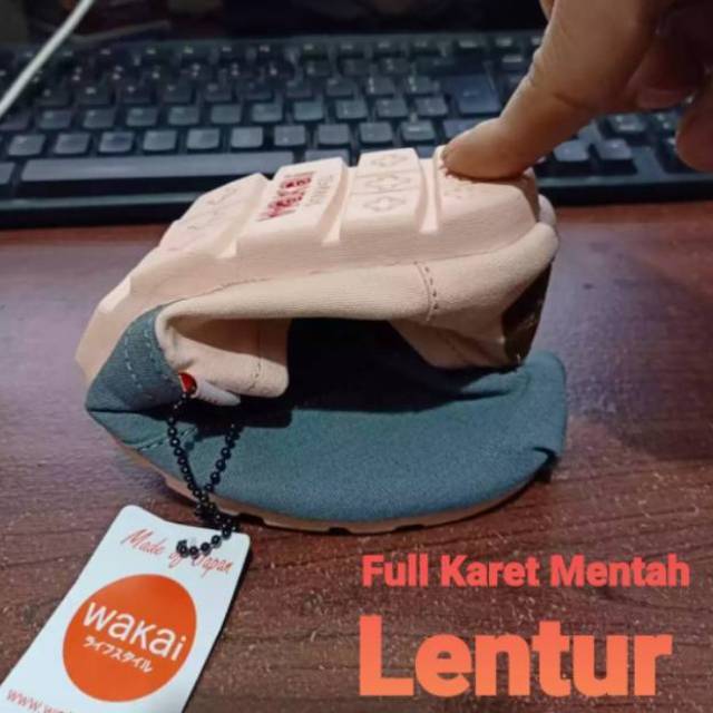 SEPATU SLIP ON WANITA WAKAI ABU PEACH TERMURAH