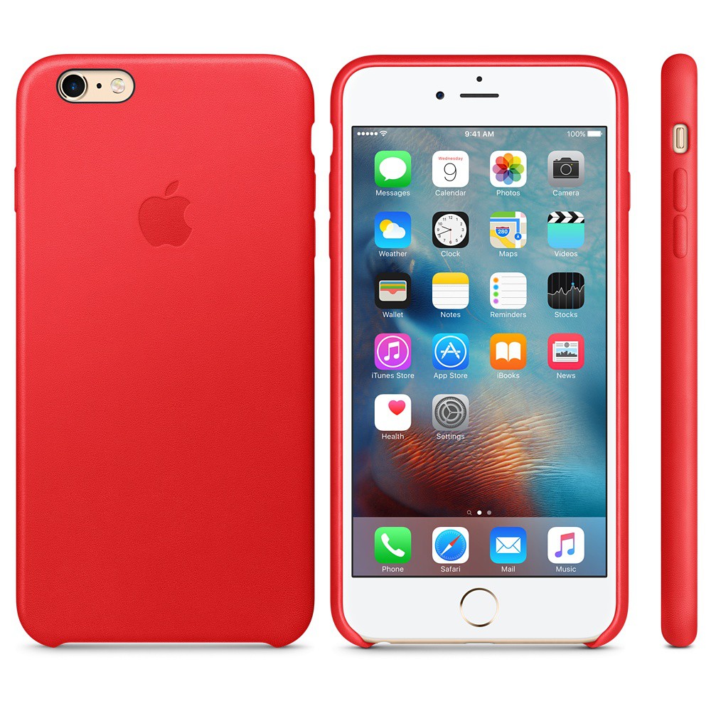 Leather Case - iPhone 6 Plus &amp; iPhone 6s Plus - Soft Premium Quality