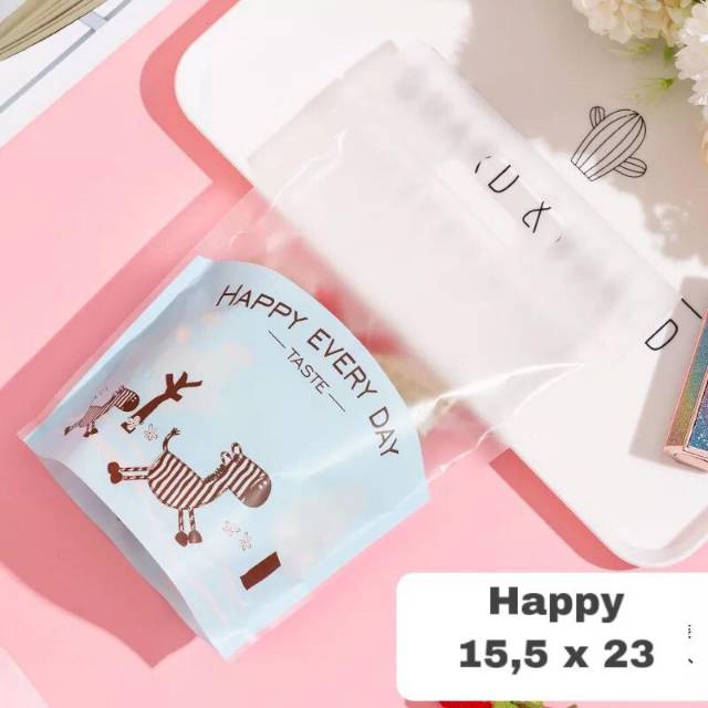 5pcs Zipper bag standing pouch kekinian | zipper bag lucu | Zipper bag karakter