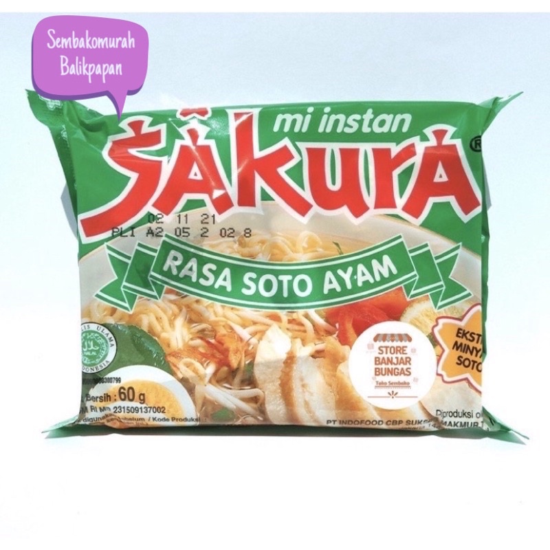 

mie instan sakura 60gr