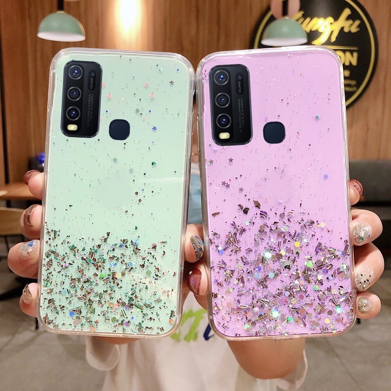 SOFTCASE STARRY SKY GLITER SAMSUNG A21S/J6+/J4+/A11/M11/M31/M30S/M21