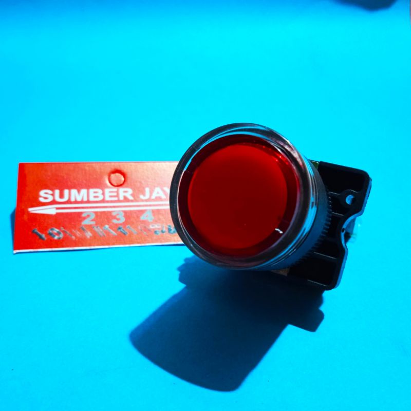 schneider push button merah 16mm TERMURAH