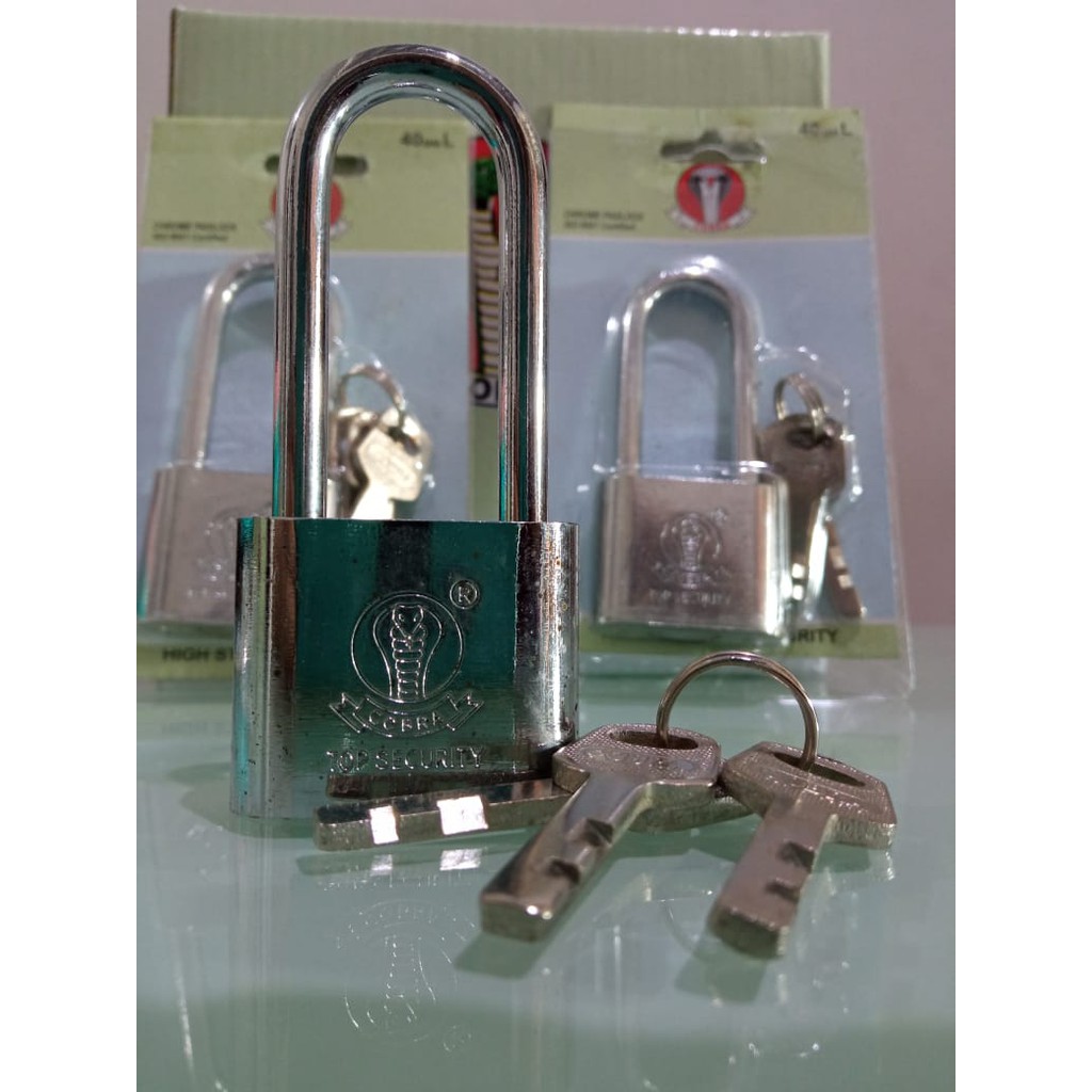 GEMBOK 40 MM LEHER PANJANG / GEMBOK PAGAR / GEMBOK RUMAH