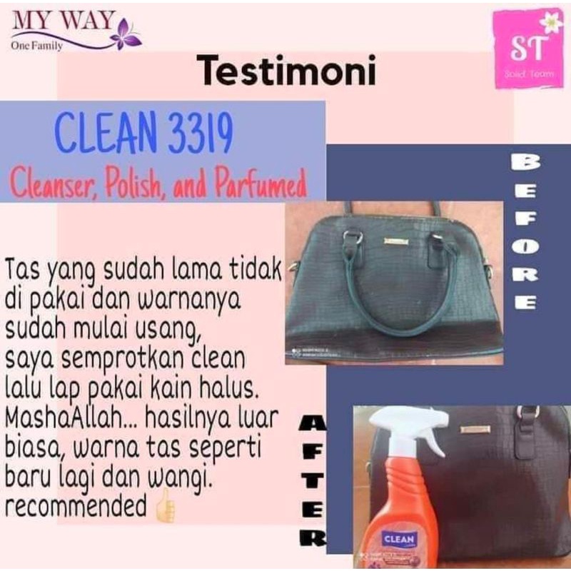 Pembersih clean ungu // Clean Wooden MY WAY membersihkan tanpa cuci,tanpa bilas,tanpa busa