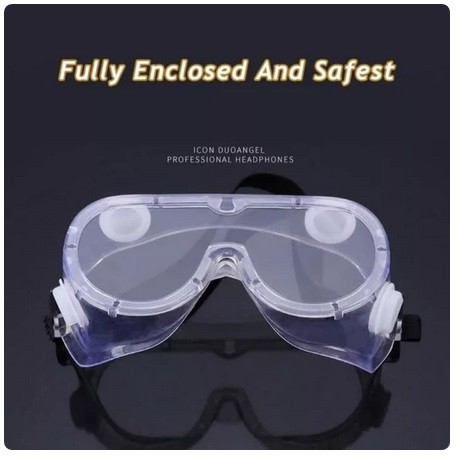 Kacamata Google anti virus Corona safety anti fog - kaca mata anti kabut