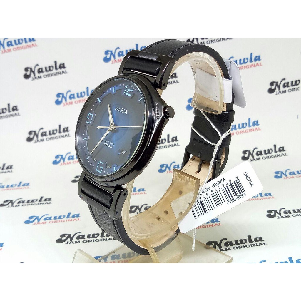 Alba Quartz AS9F83X1 Analog Blue Dial - Jam Tangan Pria AS9F83