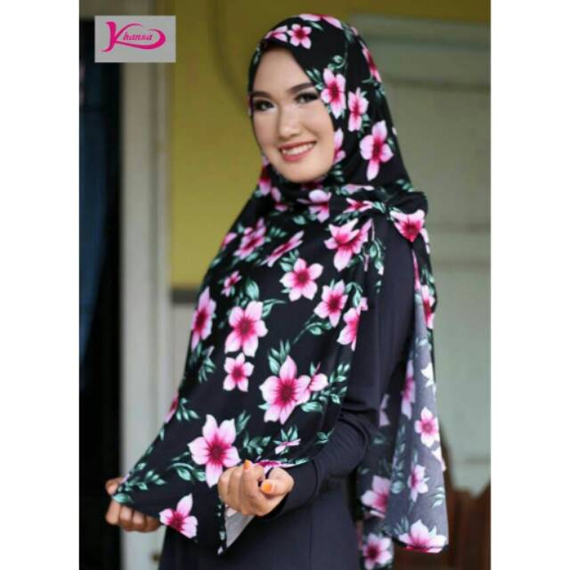 Hijab Syari/Jilbab Syari Shifa/Jilbab motif