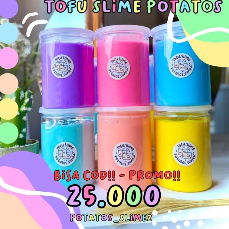 [KODE 4494]  Tofu Slime Jumbo Potatos | 500-600ml Potatos_Slime2