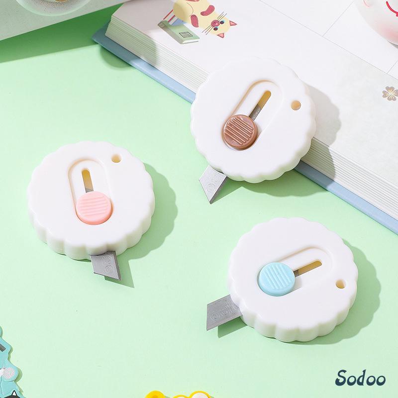 

Cutter mini lucu Karakter Awan Pemotong Utilitas Beruang Kartun Portabel Membongkar Pembuka Kotak Ekspres Cutter Untuk Alat Tulis