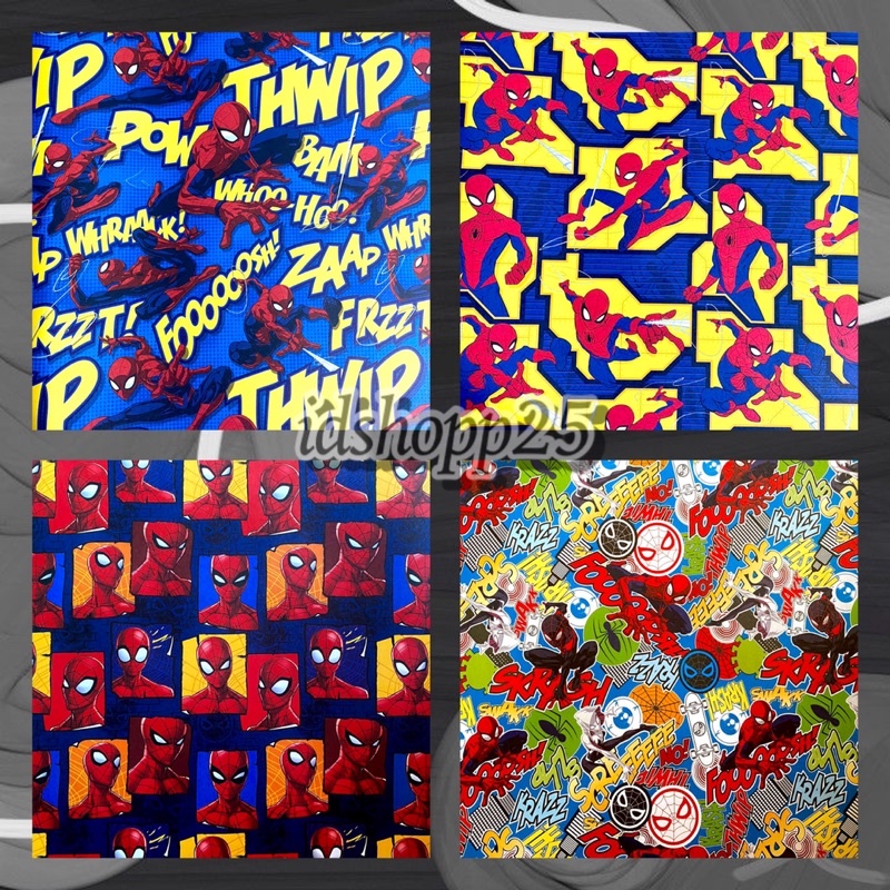 

KERTAS KADO SANSAN WAWA SPIDERMAN 1 LEMBAR SOUVENIR KADO