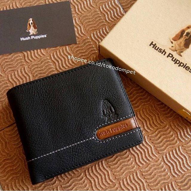 Dompet Pria Kulit Sapi Asli Model Lipat Bonus Box