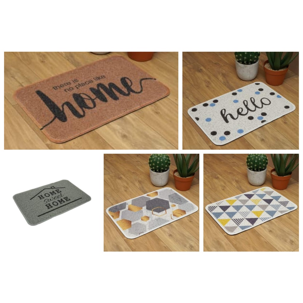 INFORMA Keset Pintu Printed Home/Keset Home Keset PVC