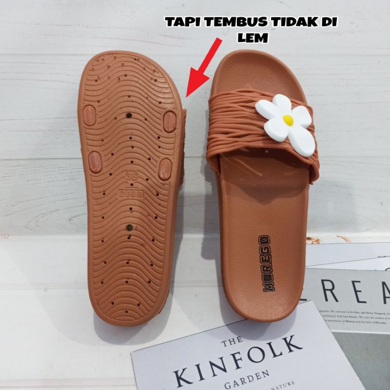 SANDAL SELOP KARET JELLY MOTIV AKAR IMPORT MOREGO 36-40