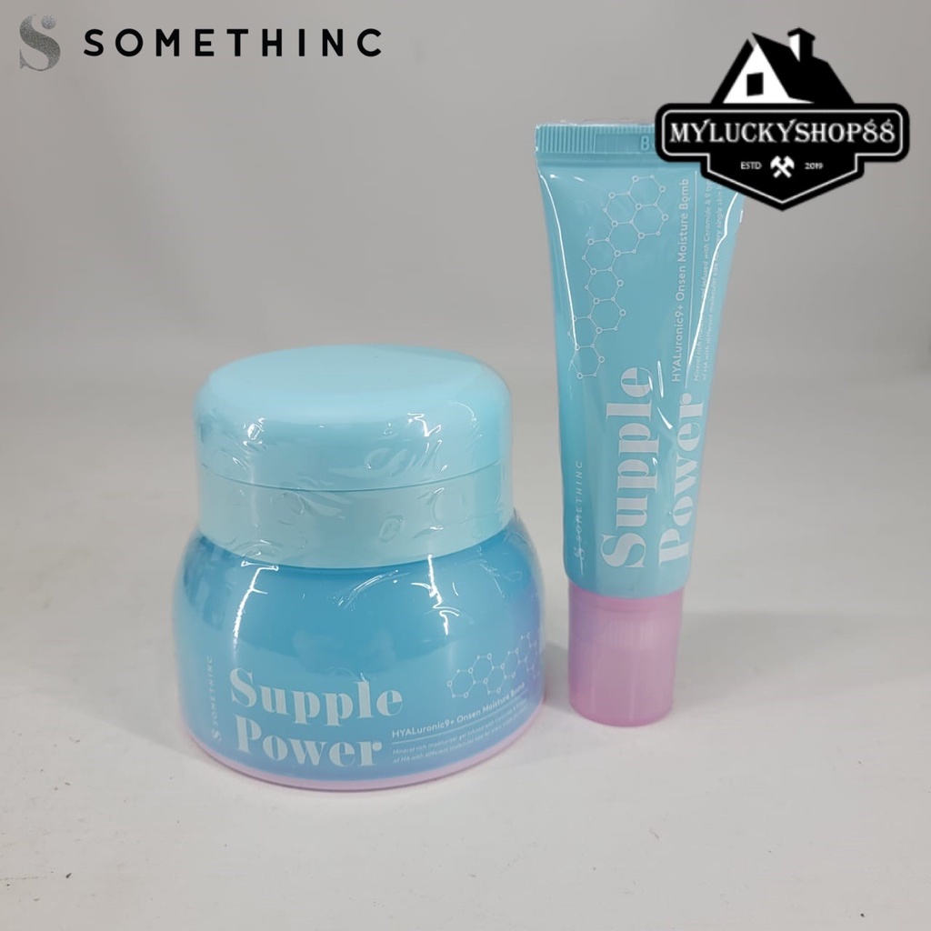 Somethinc Supple Power Hyaluronic 9+Onsen Moisture Bomb Gel Moisturizer