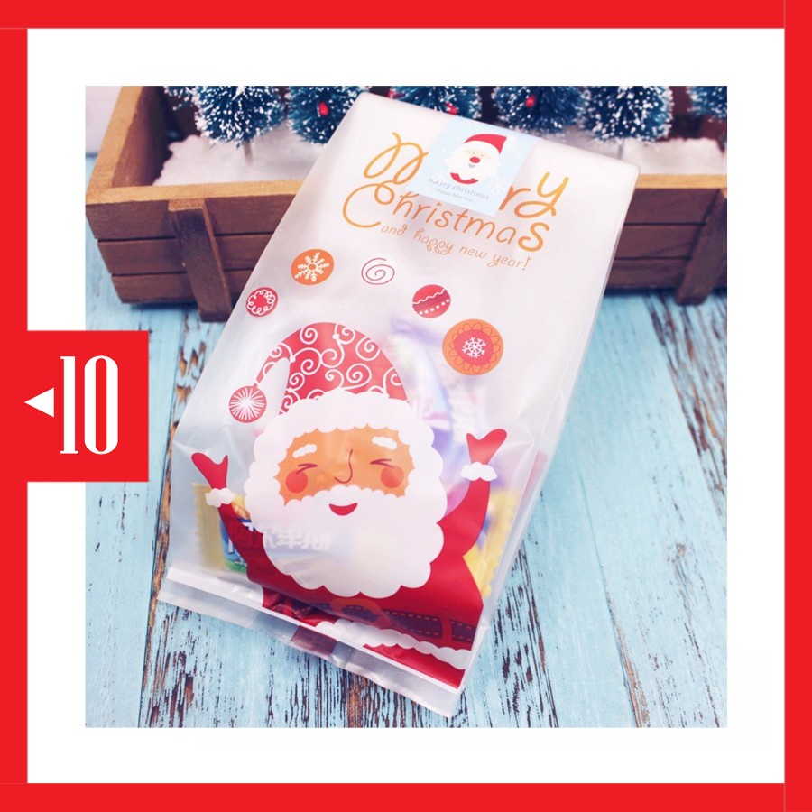 

CBSC platik bungkusan permen/kue natal goodie bag