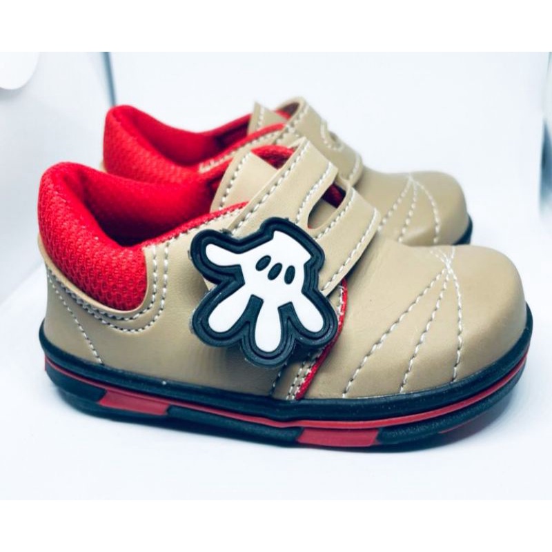 K05 Sepatu Anak Cowok / Laki-Laki Terbaru Ringan Perekat Anti Licin Bunyi Cit Cit