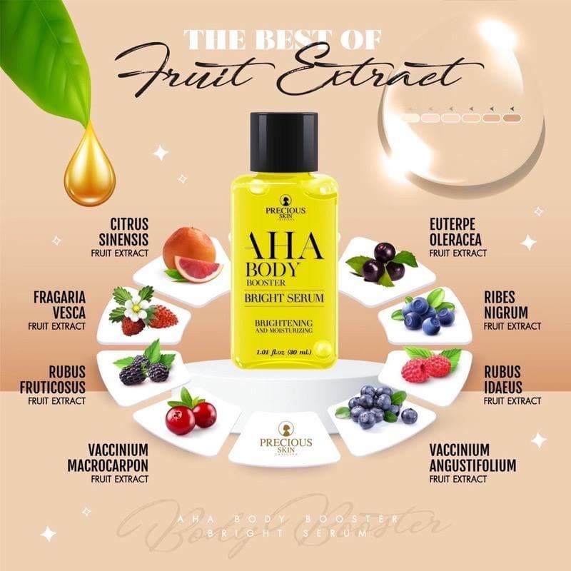 AHA BODY BOOSTER BRIGHT SERUM BY PRECIOUS SKIN THAILAND