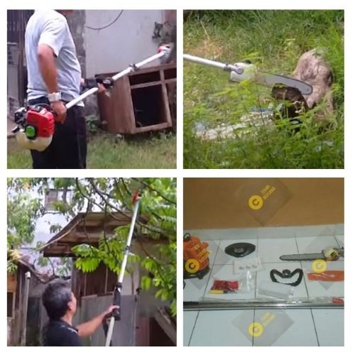 Mesin Potong Rumput dan Kayu Chainsaw 2 in 1 Serbaguna 114110