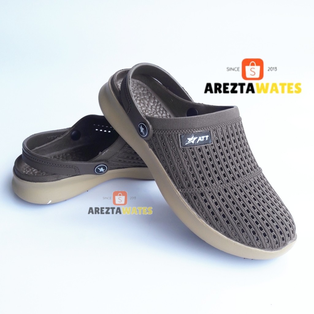 Sandal selop slip on 37-43 pria dan wanita tali belakang ATT MSL 562 karet