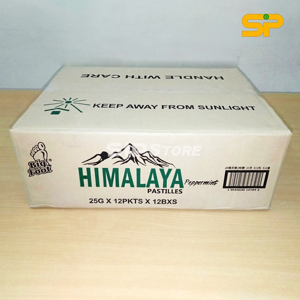 HIMALAYA PASTILES (1 Box Isi 12 Pcs) / Permen Jelly / Peppermint Candy