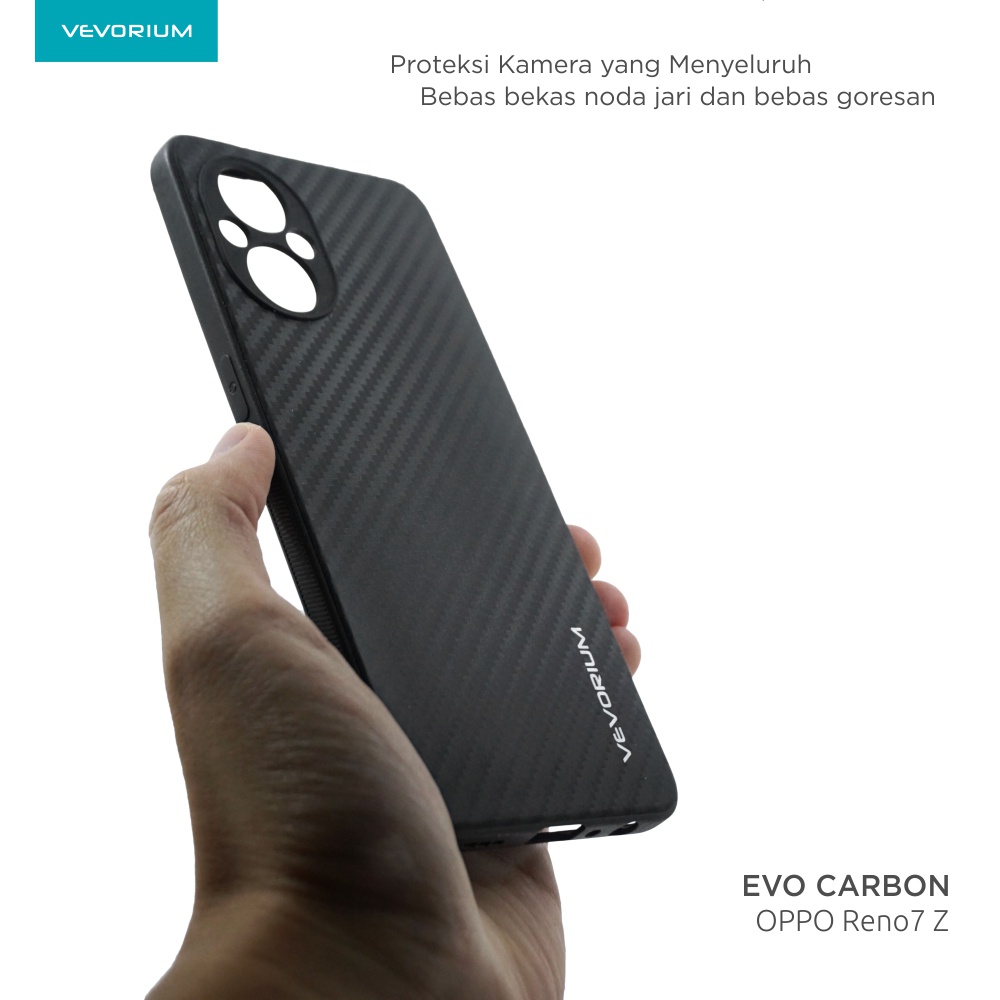 VEVORIUM EVO CARBON OPPO Reno7 5G Reno7 Z Reno8 Z 5G Ultra Slim Soft Case 7Z 8Z Reno 7