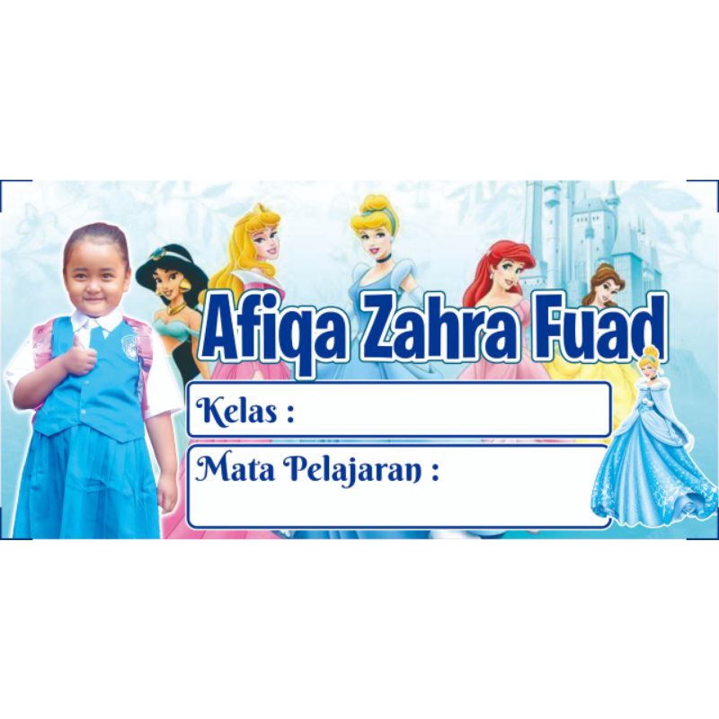 

Label Buku Sekolah Sticker Buku Pelajaran Stiker Buku