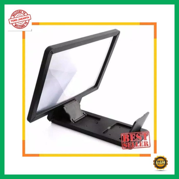 BAROKAH GAMIS Screen Magnifier 3D HAND Phone kaca pembesar layar HP TABLET IPAD