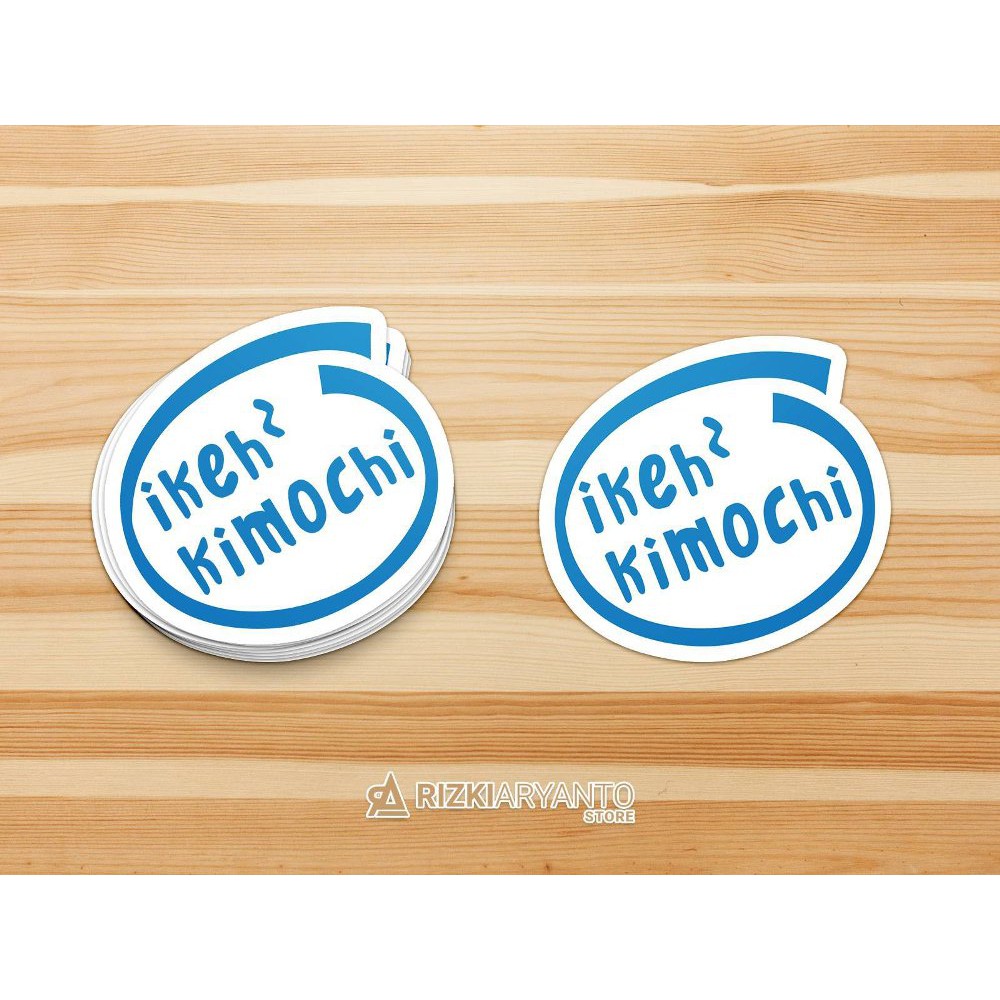 Sticker - Stiker Logo Intel Inside Ikeh Ikeh Kimochi untuk PC Laptop HP dll