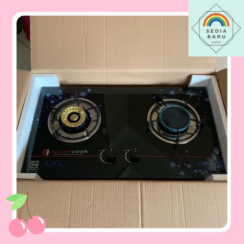 Kompor tanam 2 tungku LKL infrared