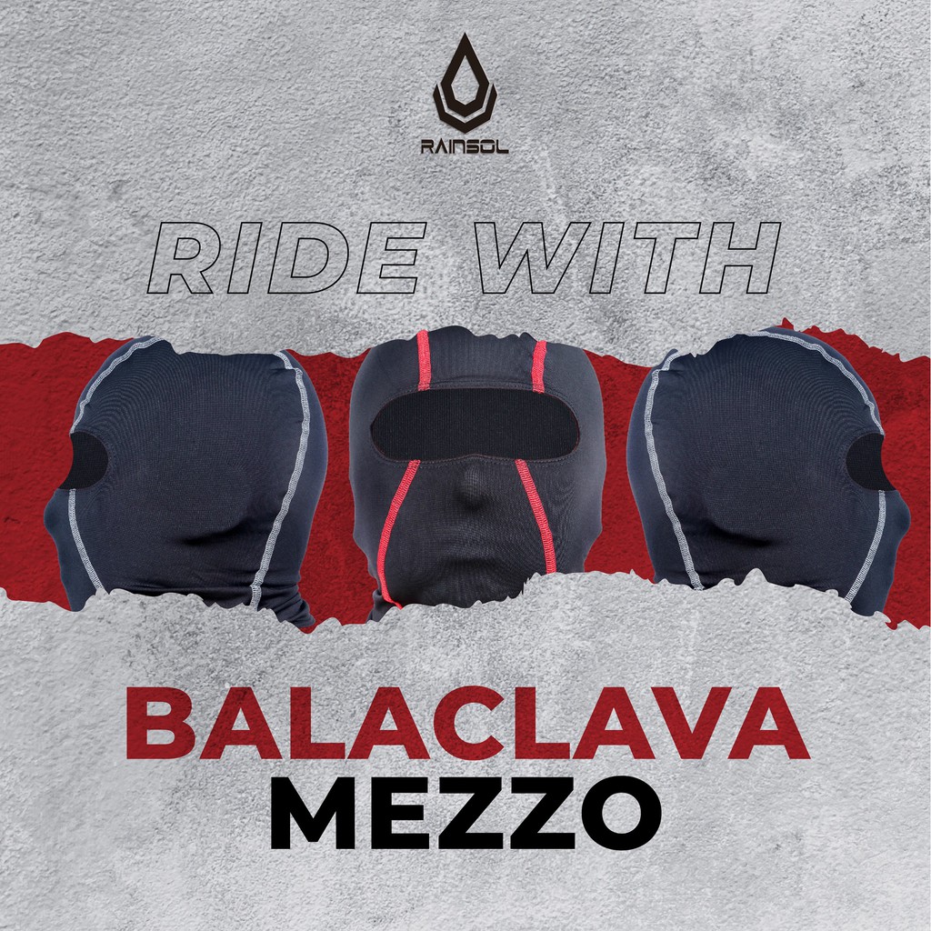 Balaclava Mezzo | Face Shield | Masker Motor Anti Bakteri