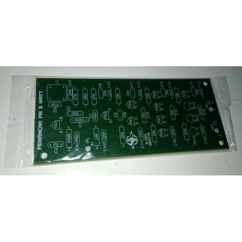 PCB TRANSMITTER FM PEMANCAR FM 88 - 108MHZ PRODUK SATURN S-083 READY STOCK ADA KERTAS SKEMA