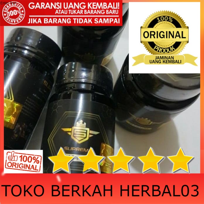 100% ASLI Limited - SUPREMA - Suprema Suplemen Pria Herbal SUPREMA Original 100% Asli BPOM Ampuh ..