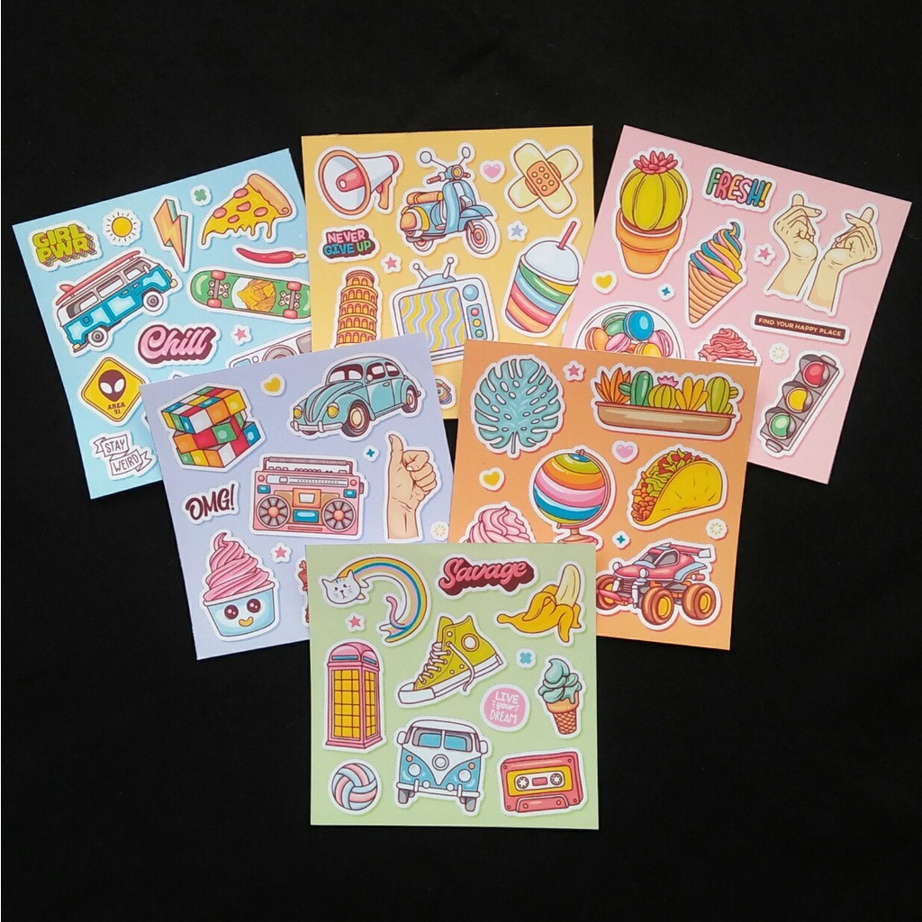 

STICKER SET TUMBLR // STICKER AESTHETIC // STICKER KAWAI