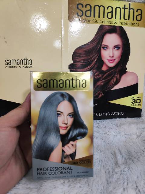 SAMANTHA PROFESSIONAL HAIR COLORANT ~ SAMANTHA PEWARNA RAMBUT