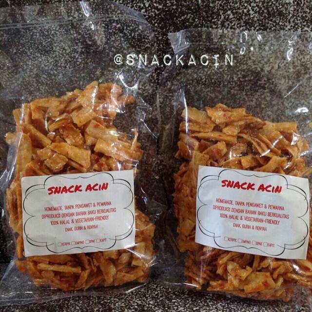 

Keripik Singkong | Opak | Emping Homemade 240gr