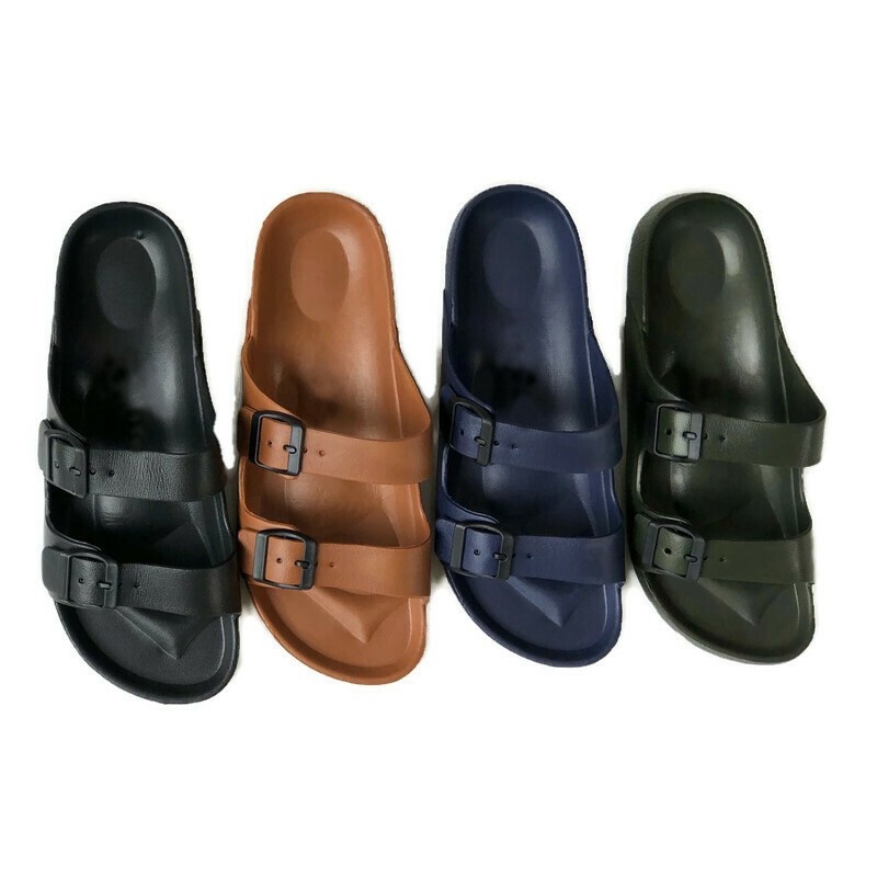 Sendal Pria Selop Briken Sandal Slip On Sandal Slide Selop Terbaru