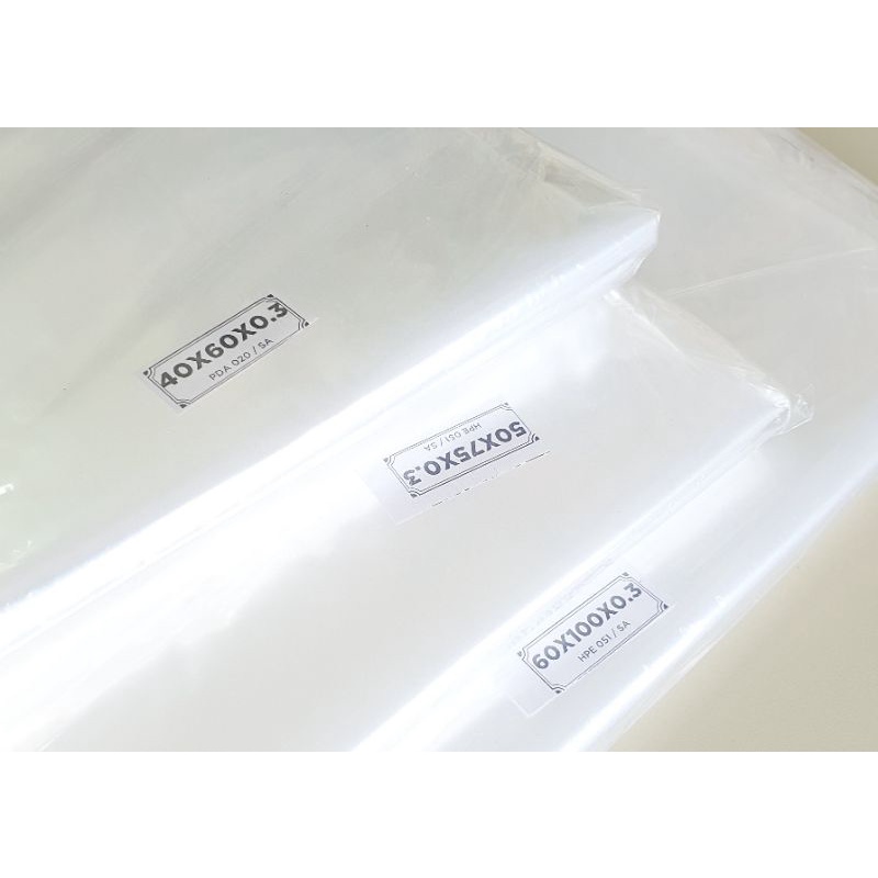 Plastik Laundry / Laundry Bag 40 x 60, 50 x 75, 60 x 100 Cm