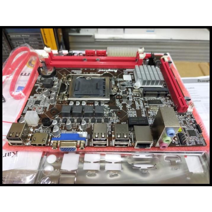 Motherboard Amptron H55 / Amtron H 55 Socket 1156 Resmi Termurah