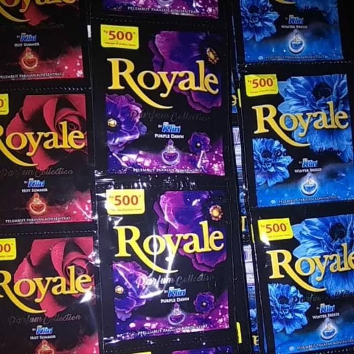 Soklin Pewangi Royale Softener Sachet 500