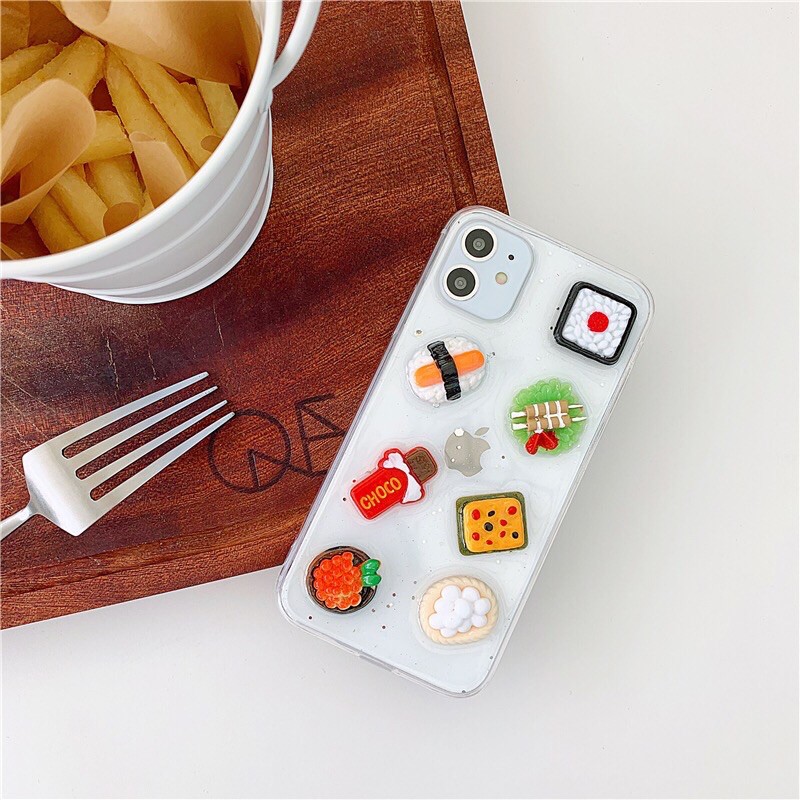 Sushi Case iPhone Oppo Vivo Xiaomi Samsung Realme Redmi 9c 9a 8 8a 7 7a 6 6a 5 5a Note 10 20 ultra