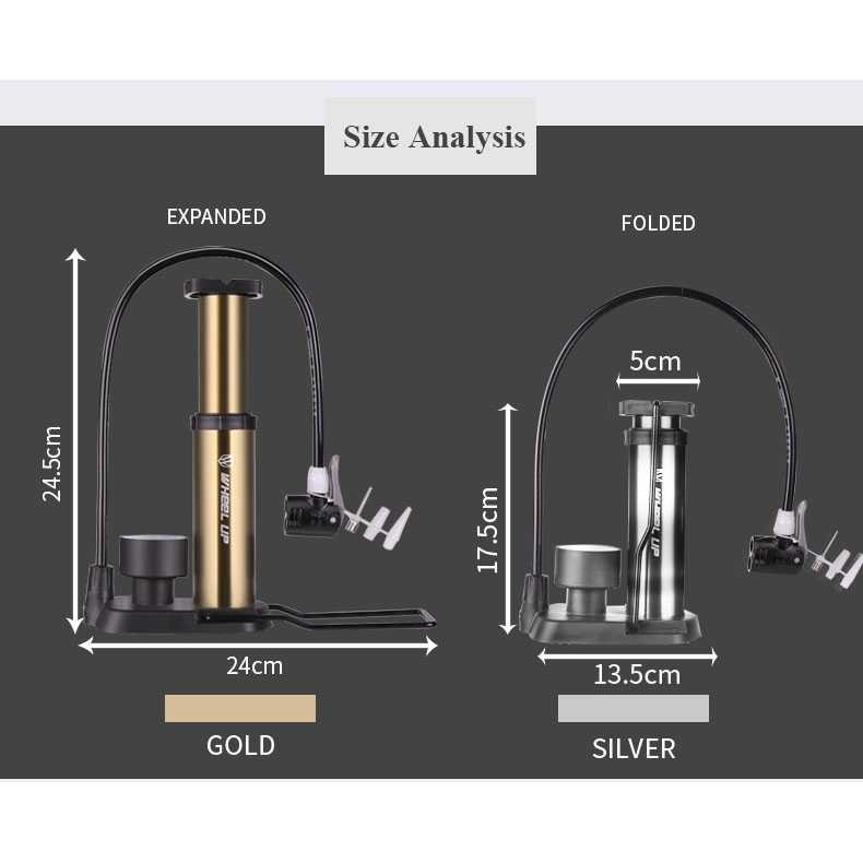 Wheel Up Pompa Angin Ban Sepeda - FP1845D