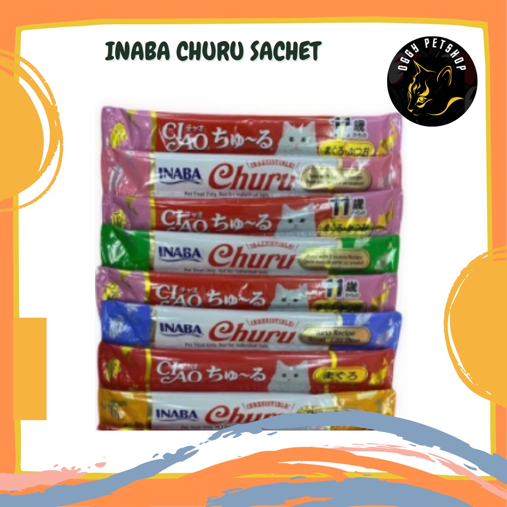 [1 PCS] INABA CHURU Snack untuk kucing