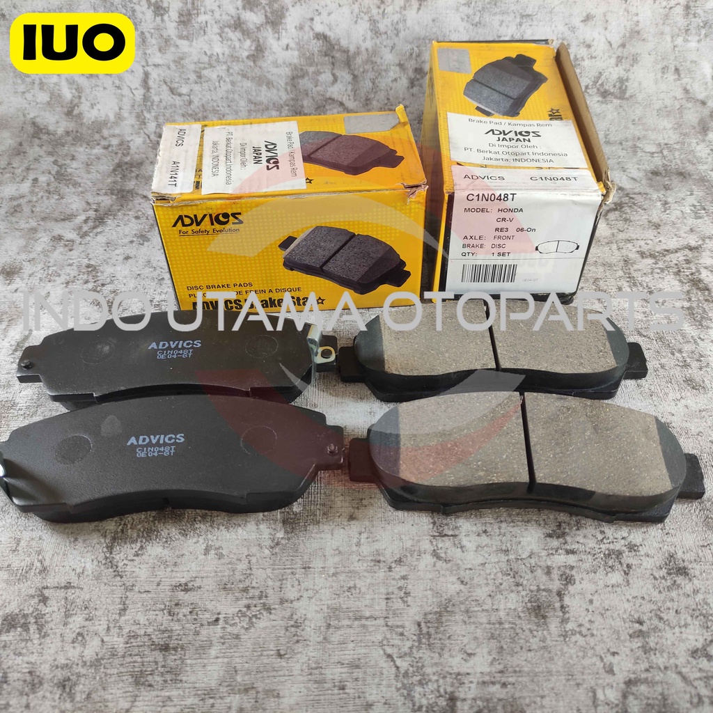 Brake Pad CRV All New CR-V Kampas Rem ADVICS AISIN C1N048T