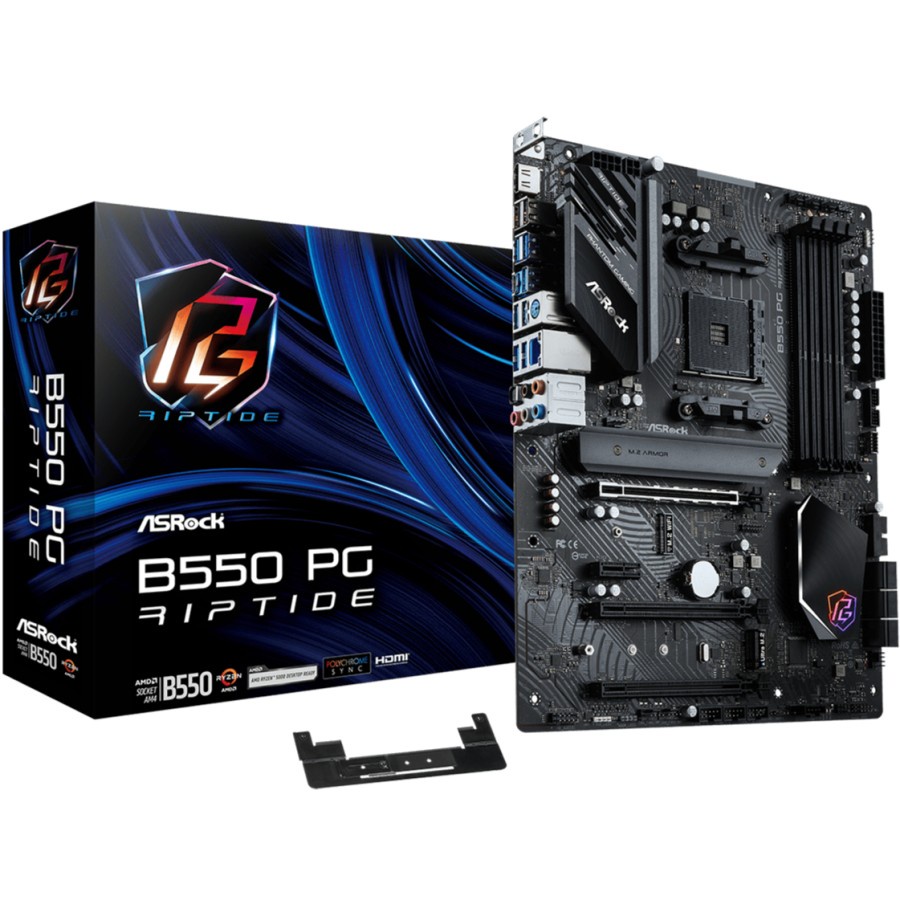 ASROCK B550 PG RIPTIDE AMD B550 AM4 MOTHERBOARD
